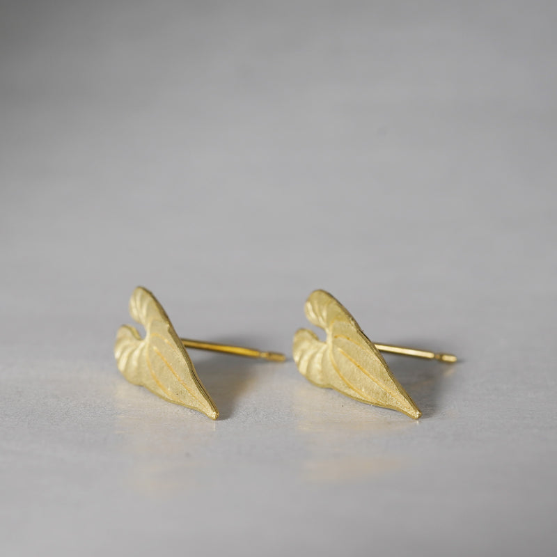 WATARU YAMAZAKI / heart shape leaf pierce