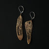 cocoon / The Boy's Memories -tonbo- Earrings Brass