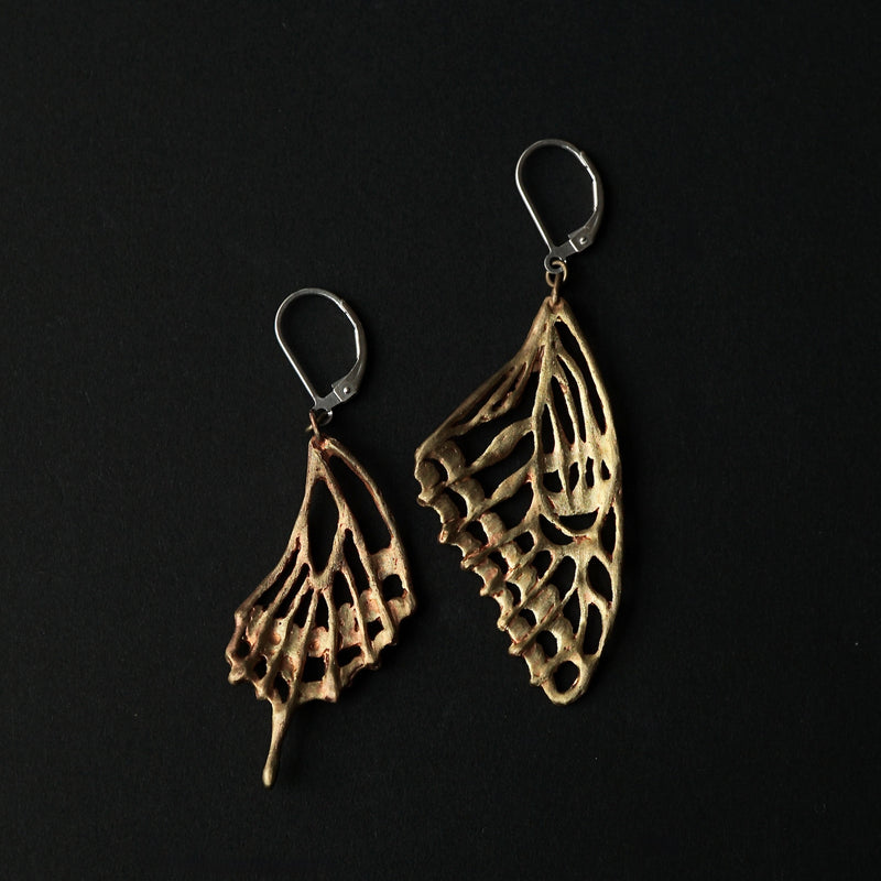 cocoon / The Boy's Memories -ageha- Earrings Brass