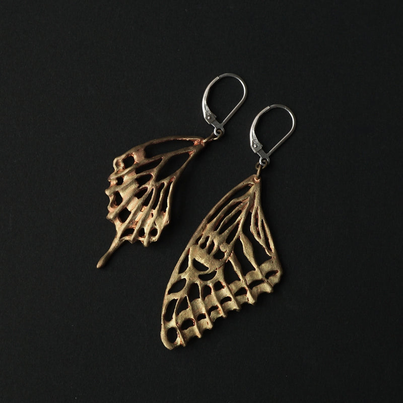 cocoon / The Boy's Memories -ageha- Earrings Brass