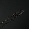 cocoon / seahorse necklace brass