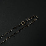 cocoon / seahorse necklace brass