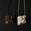 cocoon / ranunculus necklace L