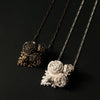 cocoon / ranunculus necklace L