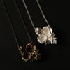 cocoon / ranunculus necklace L