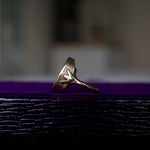 VINTAGE JEWELRY/  Victorian intaglio ring K18