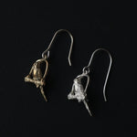 cocoon / cockatiel earrings