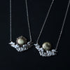 cocoon/Cloud & Sun necklace