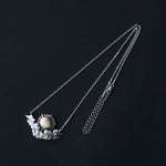 cocoon/Cloud & Sun necklace