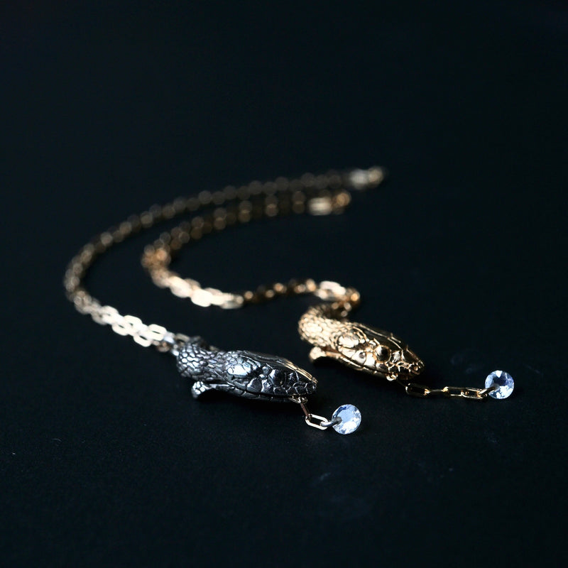 Sericite ネックレス&ブレスレット ELCAMI / K10YG Japanese rat snake Bracelet (EB-063S/G) – Fuligo