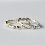 wada maki / Olive Bark Ring (Fragment) SV/K10YG