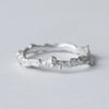 wada maki / Olive Bark Ring (Fragment) SV/K10YG