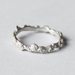 wada maki / Olive Bark Ring (Fragment) SV/K10YG