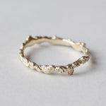 wada maki / Olive Bark Ring (Fragment) SV/K10YG