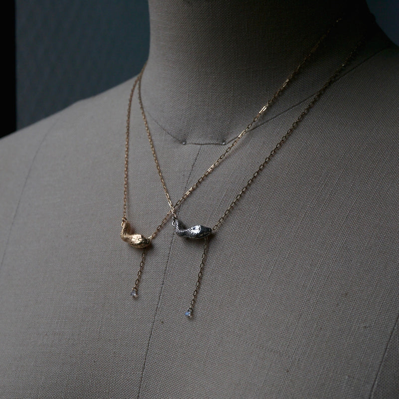 ガイジンメイドネックレス ELCAMI / K10YG Japanese rat snake Necklace (EN-064S/G） – Fuligo