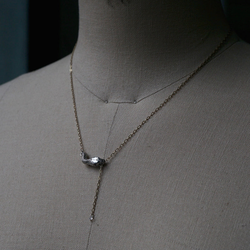 ELCAMI / K10YG Japanese rat snake Necklace (EN-064S/G） – Fuligo