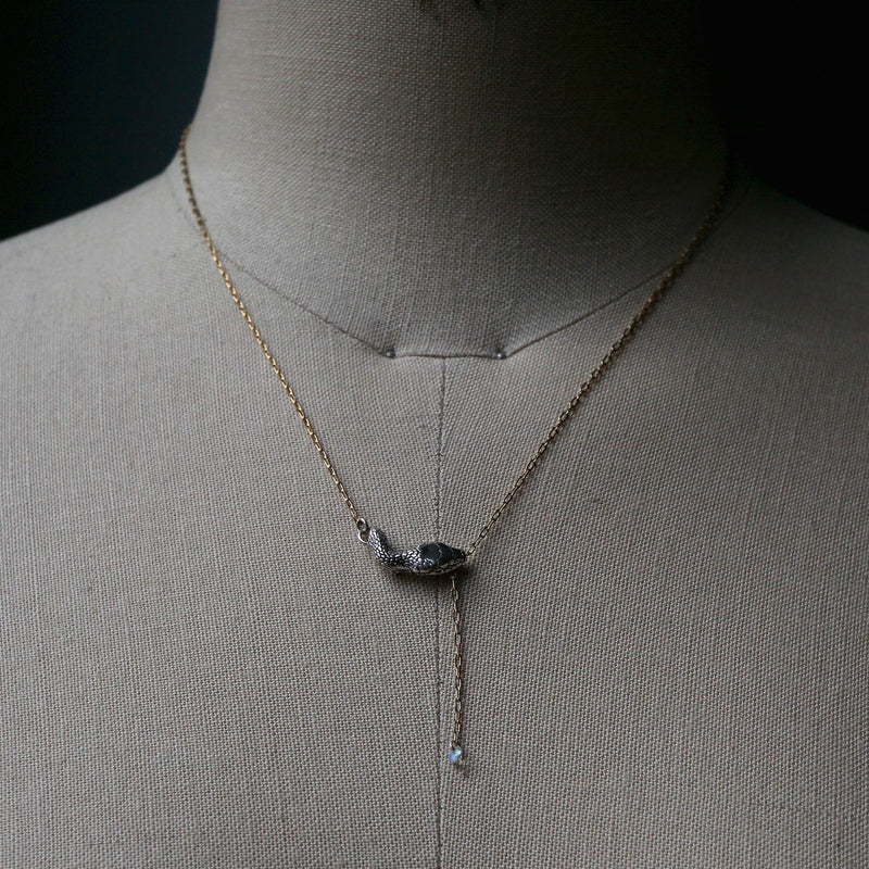 ELCAMI / K10YG Japanese rat snake Necklace (EN-064S/G） – Fuligo