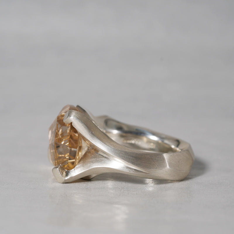 【-12/28限定】SUI by PROOF OF GUILD / One of a kind Ring Rough stream Rutile Quartz 3