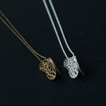 cocoon / Asagi butterfly necklace