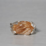 【-12/28限定】SUI by PROOF OF GUILD / One of a kind Ring Rough stream Rutile Quartz 4