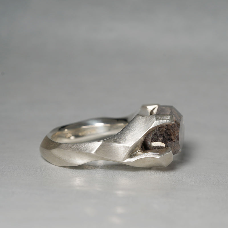 【-12/28限定】SUI by PROOF OF GUILD / One of a kind Ring Mined-Stone Ring Garden Quartz 2