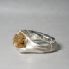 【-12/28限定】SUI by PROOF OF GUILD / One of a kind Ring Rough stream Rutile Quartz