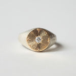 GERMEDEUR / Aegis "Garden" Signet Pinky Ring
