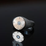 GERMEDEUR / Aegis "Garden" Signet Pinky Ring