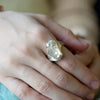 【-12/28限定】SUI by PROOF OF GUILD / One of a kind Ring Rough stream Rutile Quartz 2