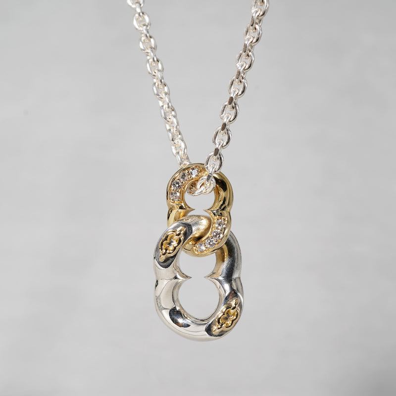 GIFTED / IMPLOSION CURVE CHAIN NECKLACE S YGSVD