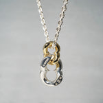 GIFTED / IMPLOSION CURVE CHAIN NECKLACE S YGSVD