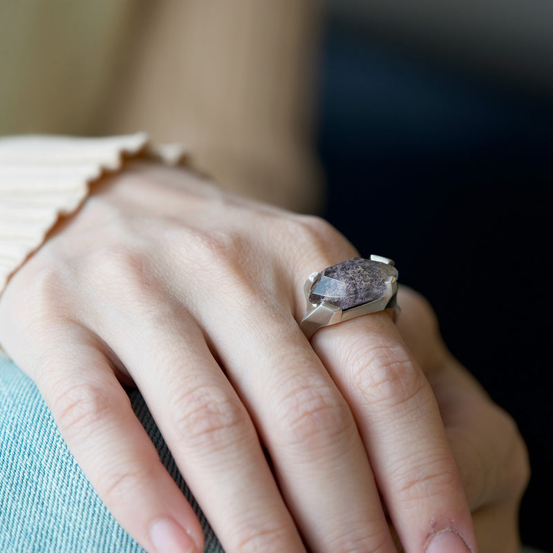 【-12/28限定】SUI by PROOF OF GUILD / One of a kind Ring Mined-Stone Ring Garden Quartz 2