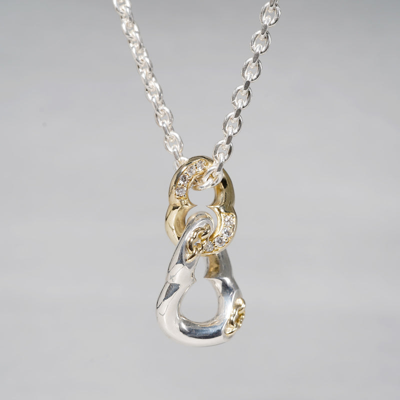 GIFTED / IMPLOSION CURVE CHAIN ​​NECKLACE S YGSVD