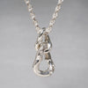 GIFTED / IMPLOSION CURVE CHAIN ​​NECKLACE M SV