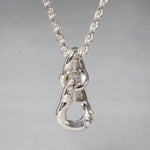 GIFTED / IMPLOSION CURVE CHAIN ​​NECKLACE M SV