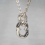 GIFTED / IMPLOSION CURVE CHAIN NECKLACE M SV