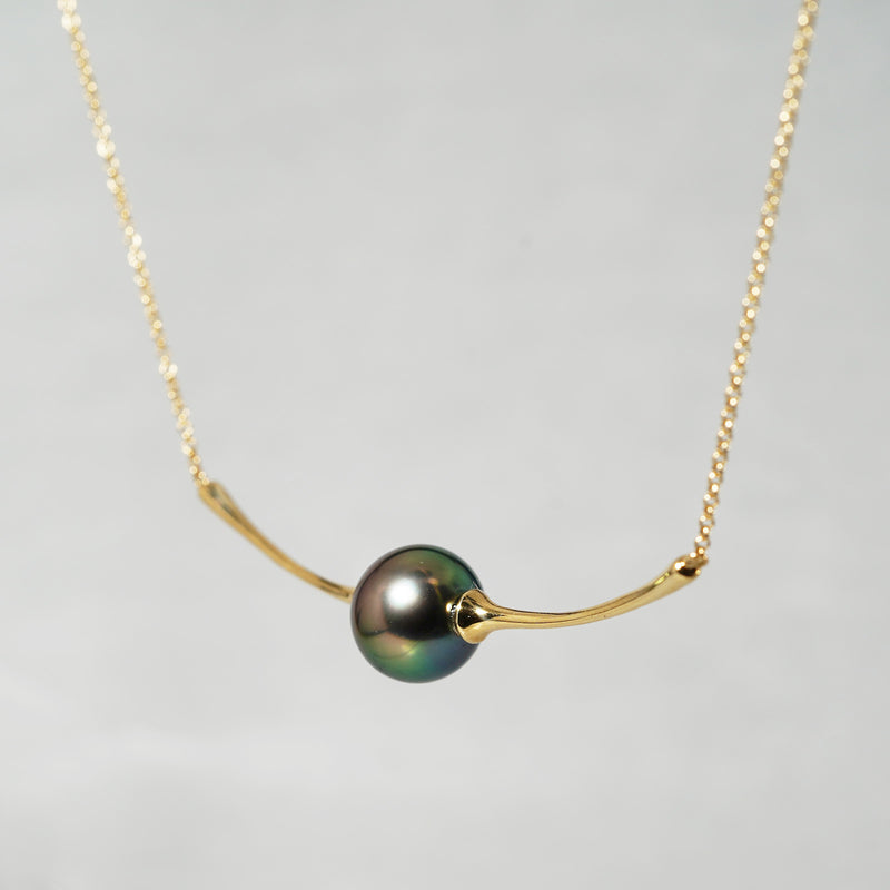 SUI by PROOF OF GUILD / Black Pearl Necklace