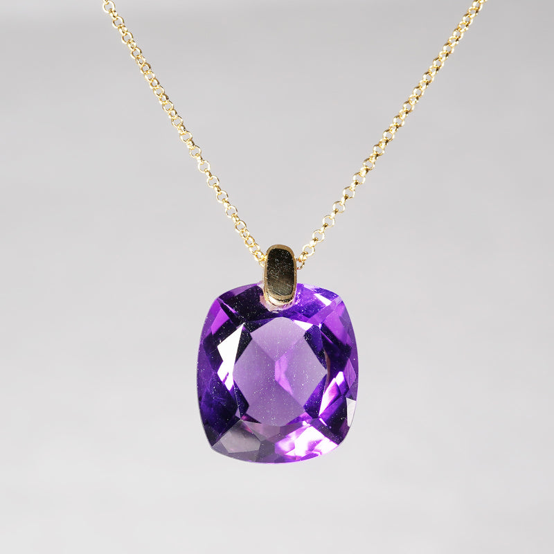 【-12/28限定】SUI by PROOF OF GUILD / Amethyst Necklace