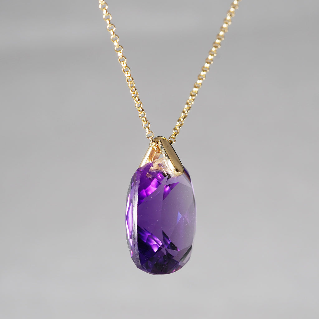 【-12/28限定】SUI by PROOF OF GUILD / Amethyst Necklace