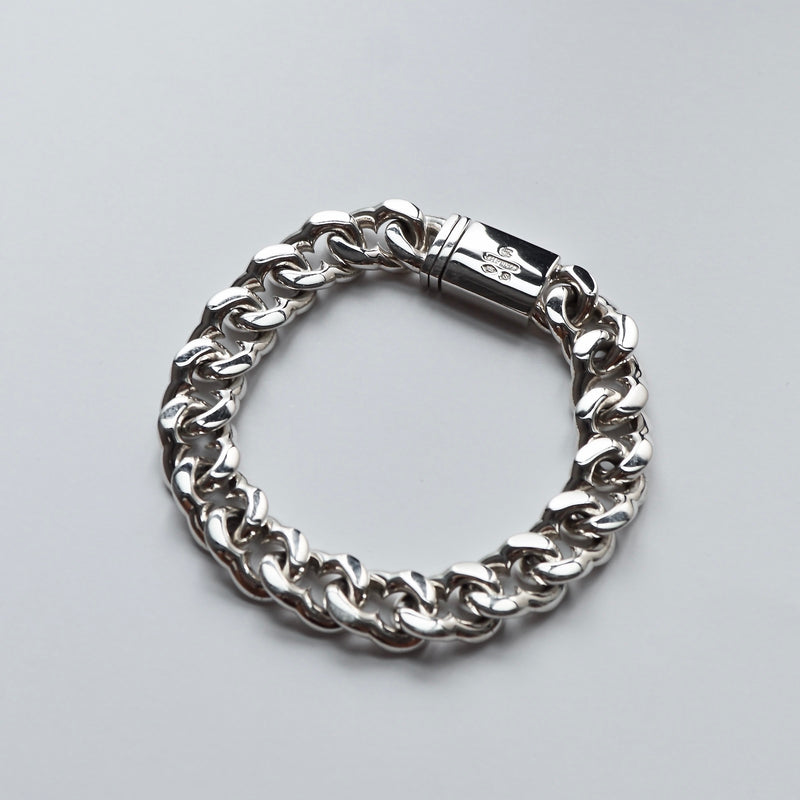 GIFTED /【Archive】IMPLOSION CUBAN CHAIN BRACELET Φ3 S