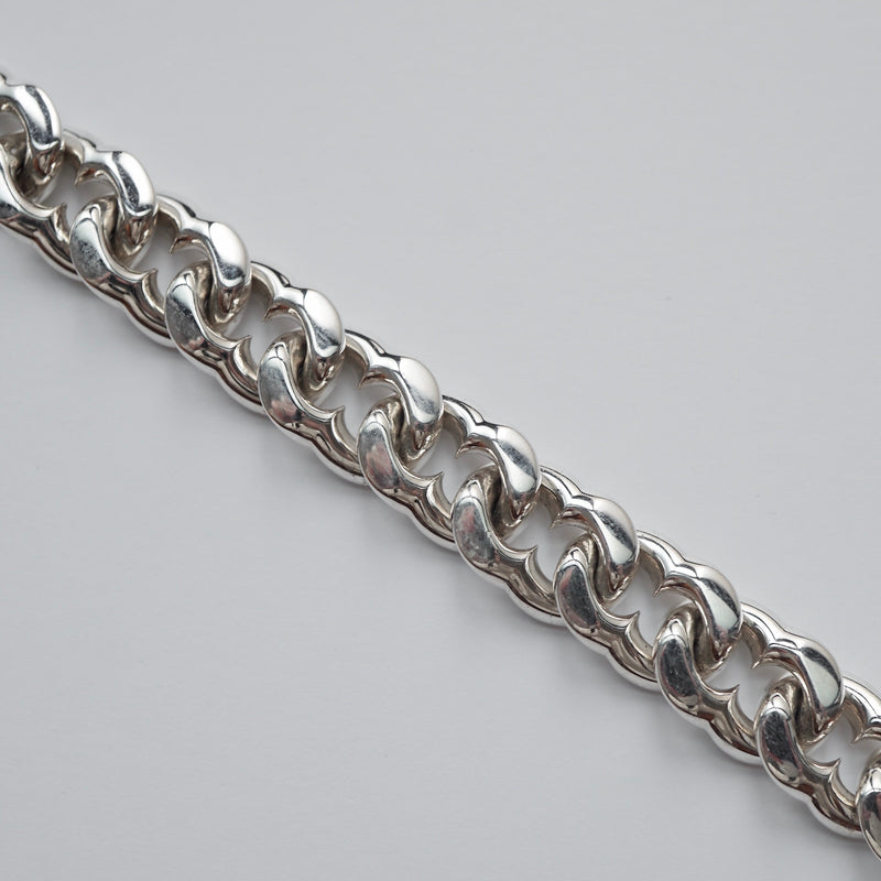 GIFTED /【Archive】IMPLOSION CUBAN CHAIN BRACELET Φ3 S