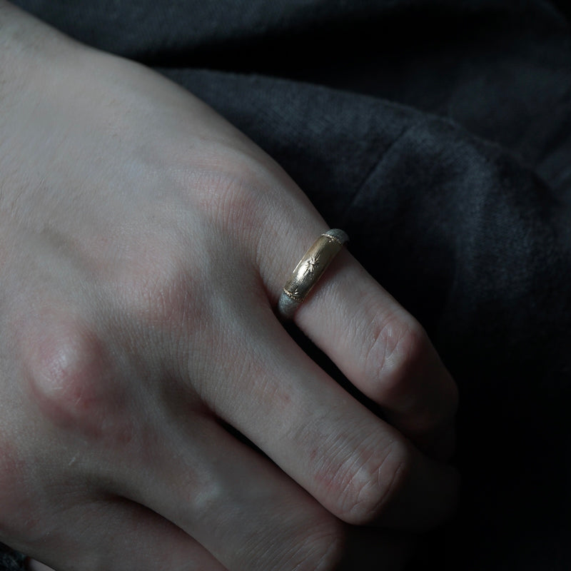 GERMEDEUR / Two Tone Precious Ring