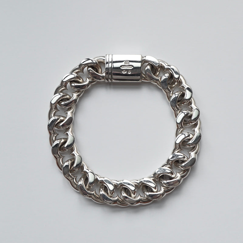 GIFTED /【Archive】IMPLOSION CUBAN CHAIN BRACELET Φ3.5 M