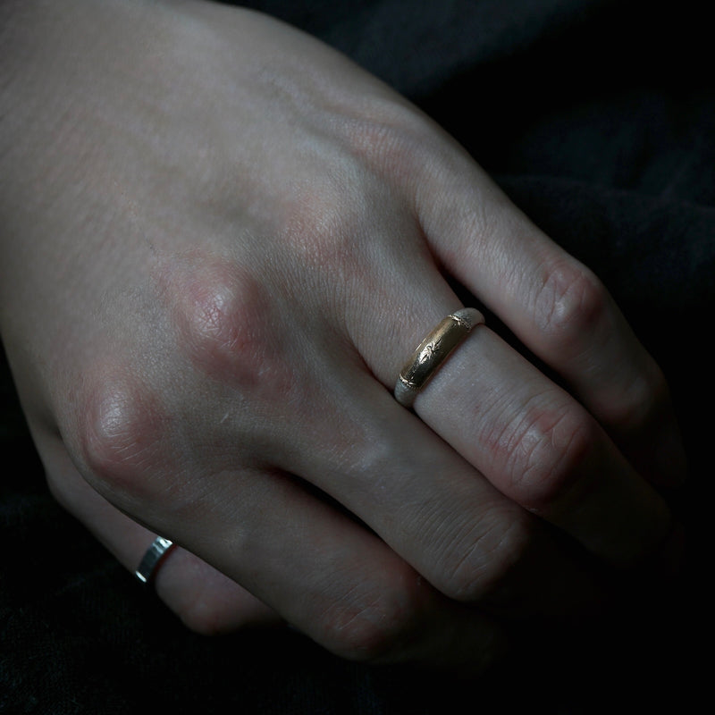 GERMEDEUR / Two Tone Precious Ring