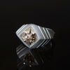 GERMEDEUR / Airrial Garden Ring Brown Zircon