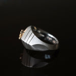 GERMEDEUR / Airrial Garden Ring Brown Zircon