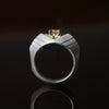 GERMEDEUR / Airrial Garden Ring Brown Zircon