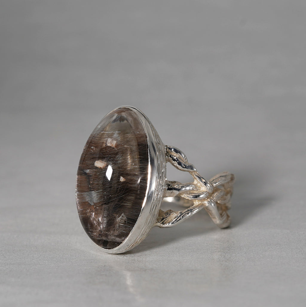 MOEMI SUGIMURA / Brookite Inquotes Ring 2024-ARAN-FG3