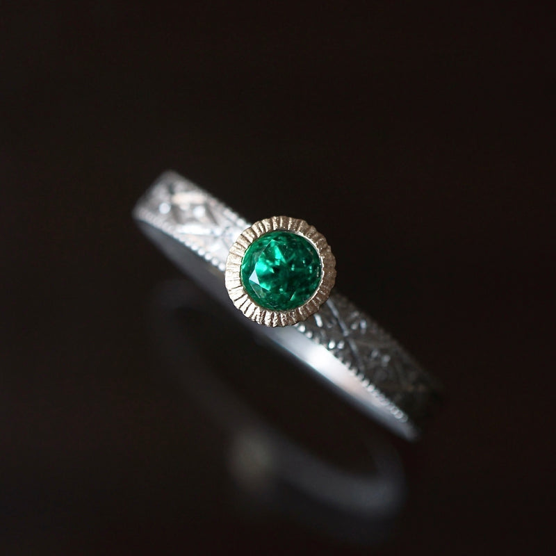 GERMEDEUR / Cronus Ring エメラルド