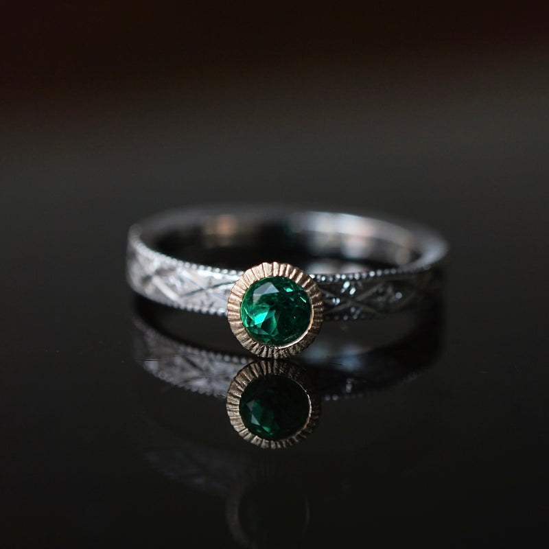GERMEDEUR / Cronus Ring エメラルド